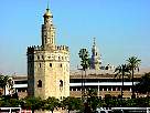 Foto de SEVILLA - TORRE DEL ORO Y GIRALDA2.jpg